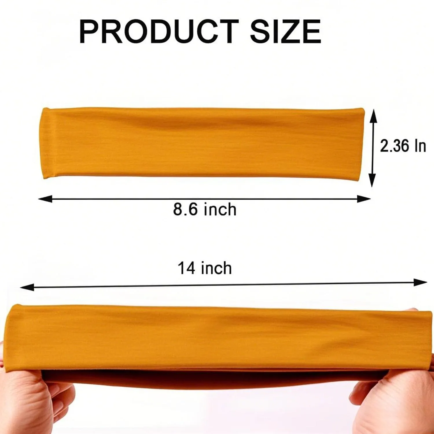 6PCS Headbands for Women Non Slip - Fashion Elastic Sports Hair Bands for Women??s Hair - Soft Cotton Cloth Stretchy Headbands for Girls for Yoga Workout Exercise Running Sports (6colors-1)