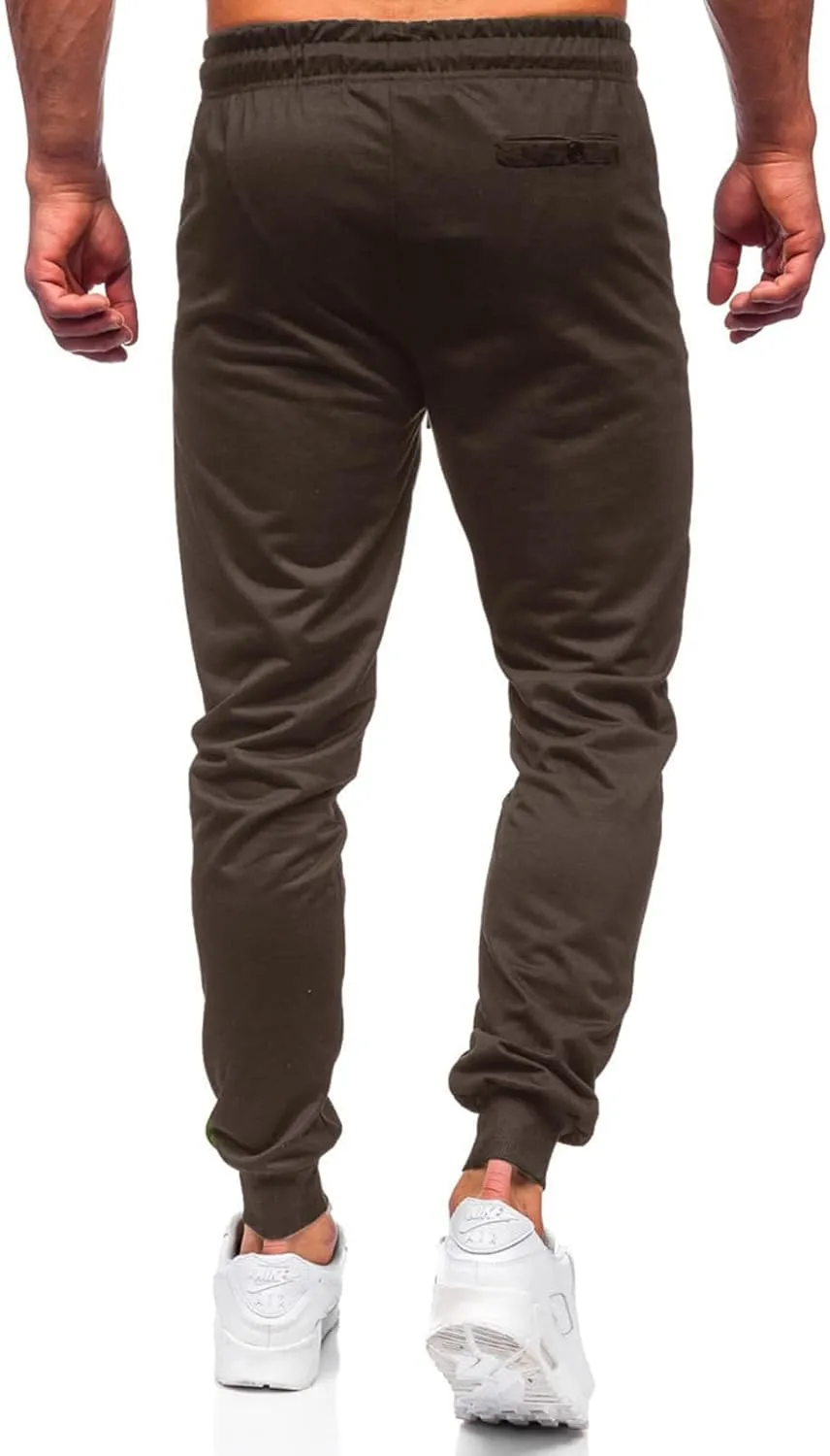 BUXKR Mens Casual Joggers Sweatpants for Jogging,Running or Athletic Activities