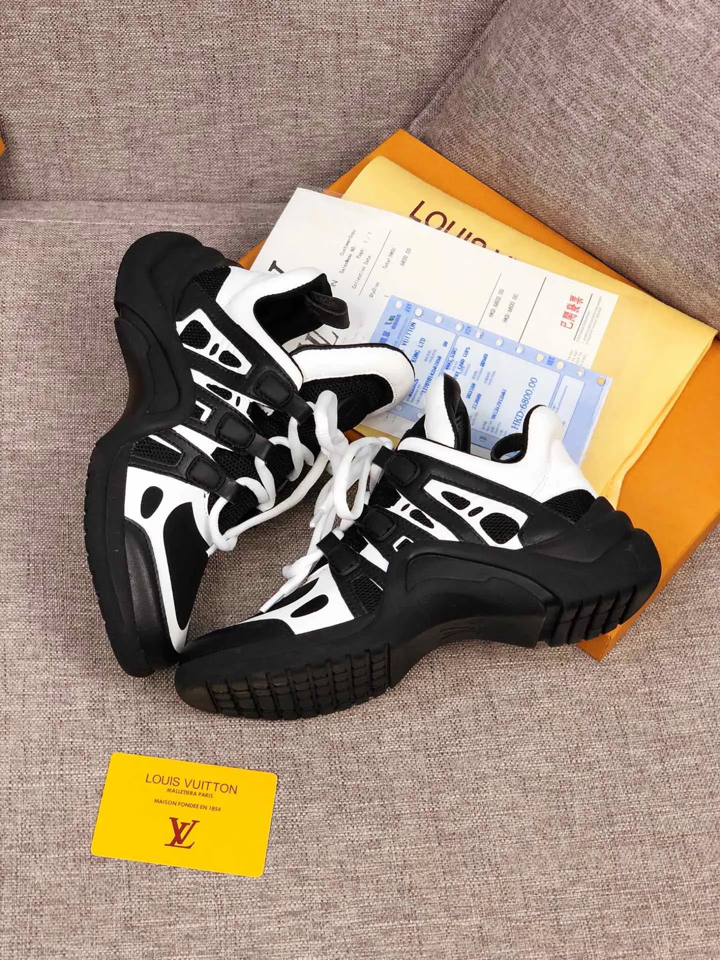 CE - LUV Archlight Black White Sneaker