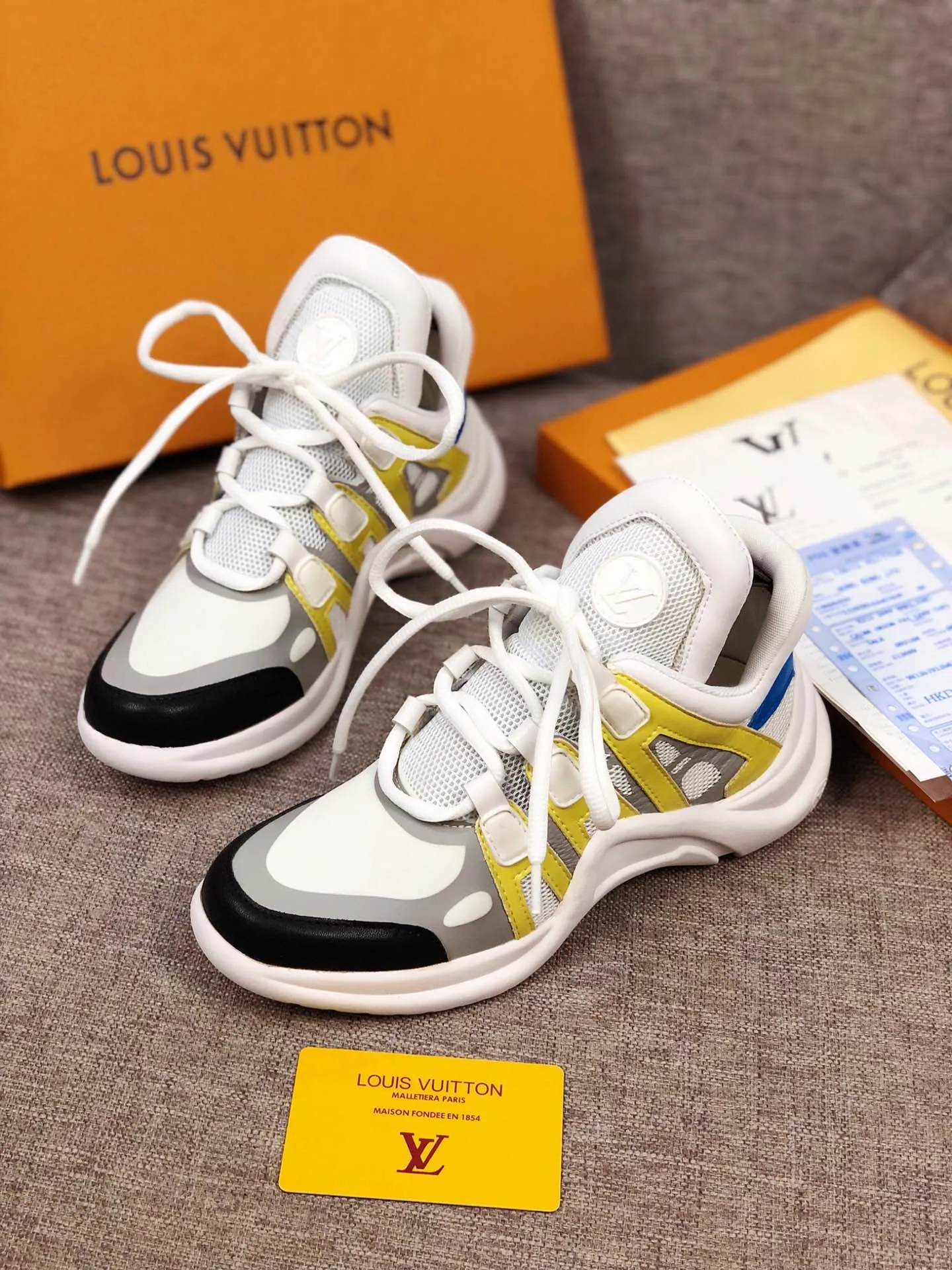 CE - LUV Archlight Brown Black Yellow Sneaker