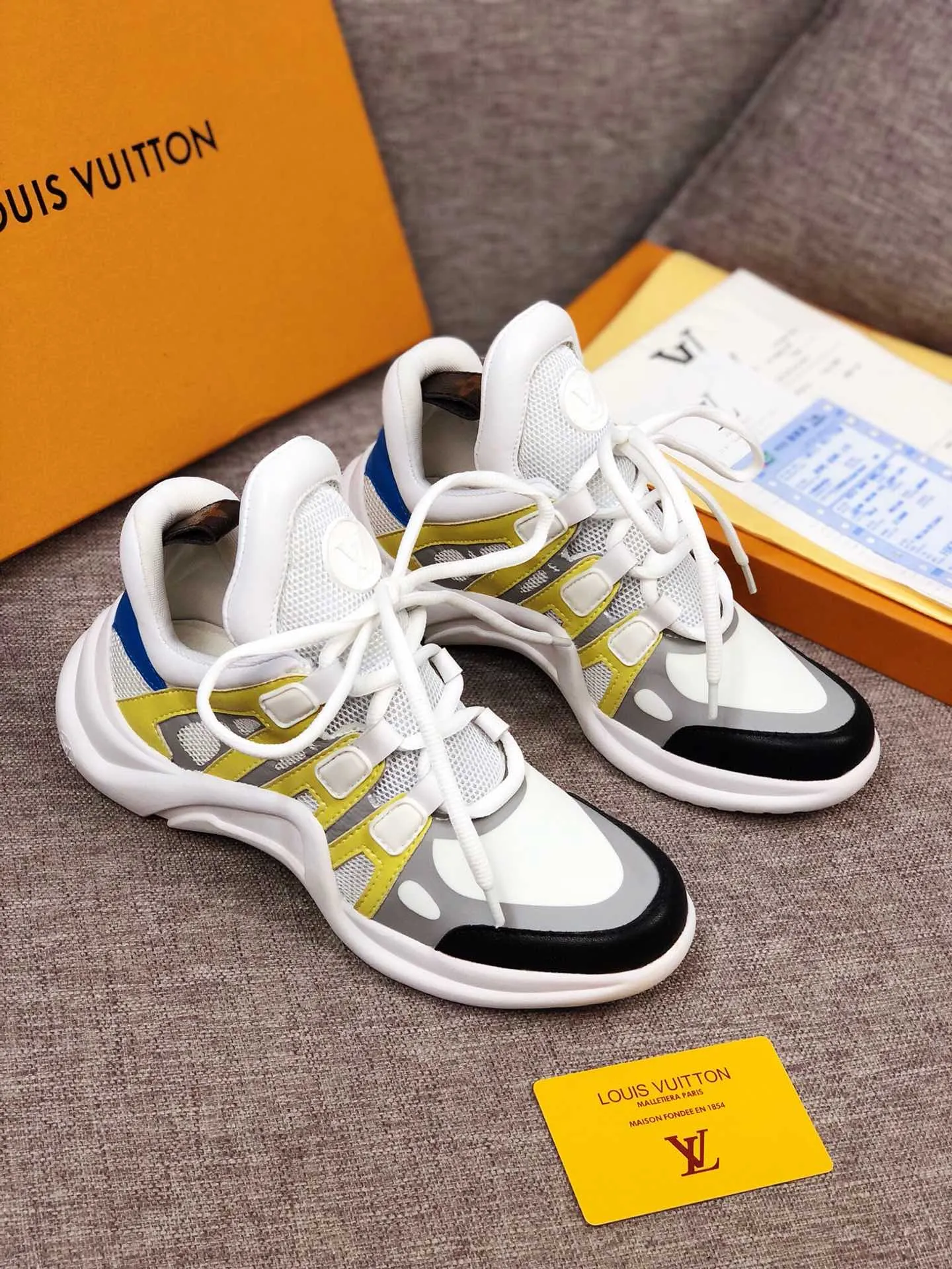 CE - LUV Archlight Brown Black Yellow Sneaker