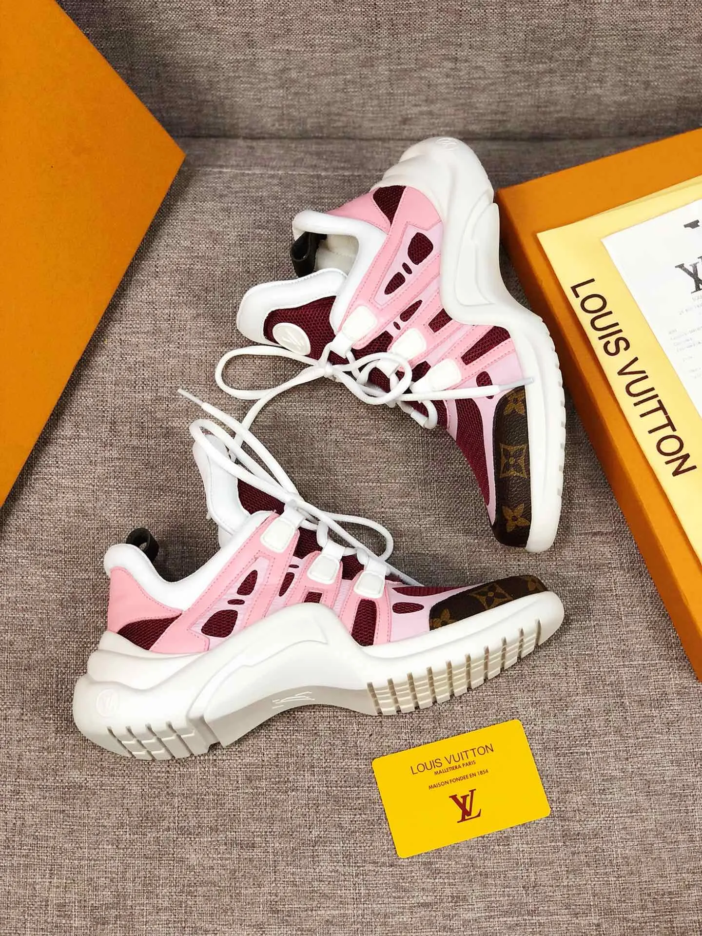 CE - LUV Archlight Pink Brown Sneaker