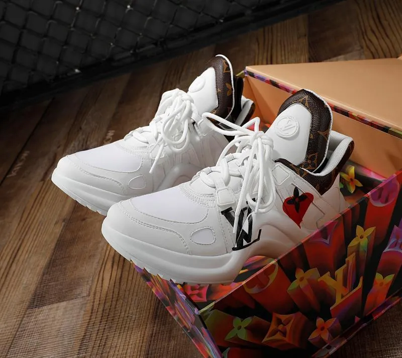 CE - LUV Archlight White Brown Sneaker