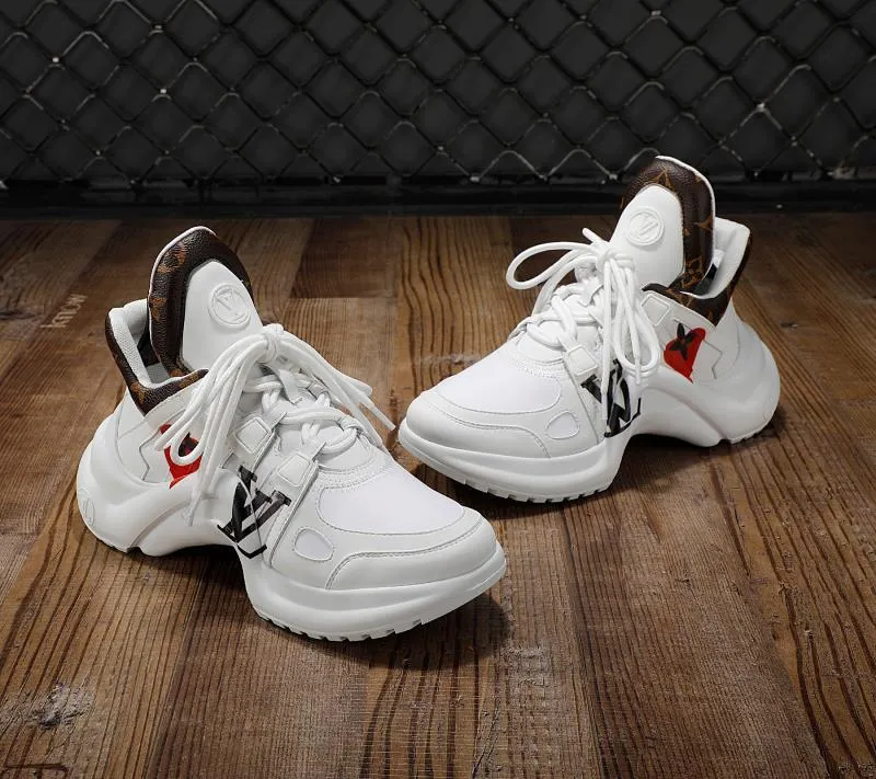 CE - LUV Archlight White Brown Sneaker