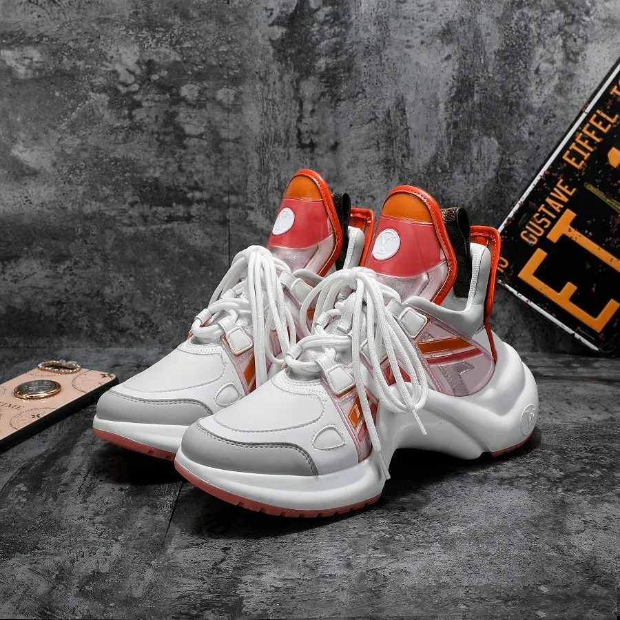 CE - LUV Archlight White Orange Sneaker