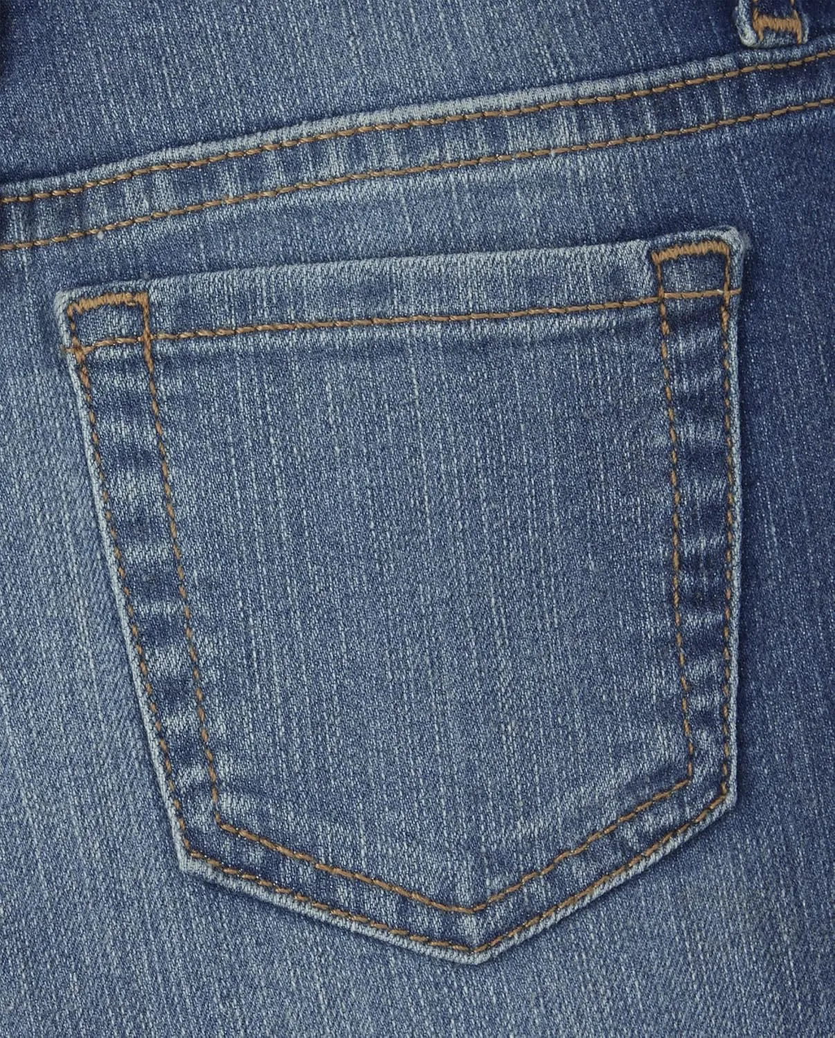 Denim Midi Shorts