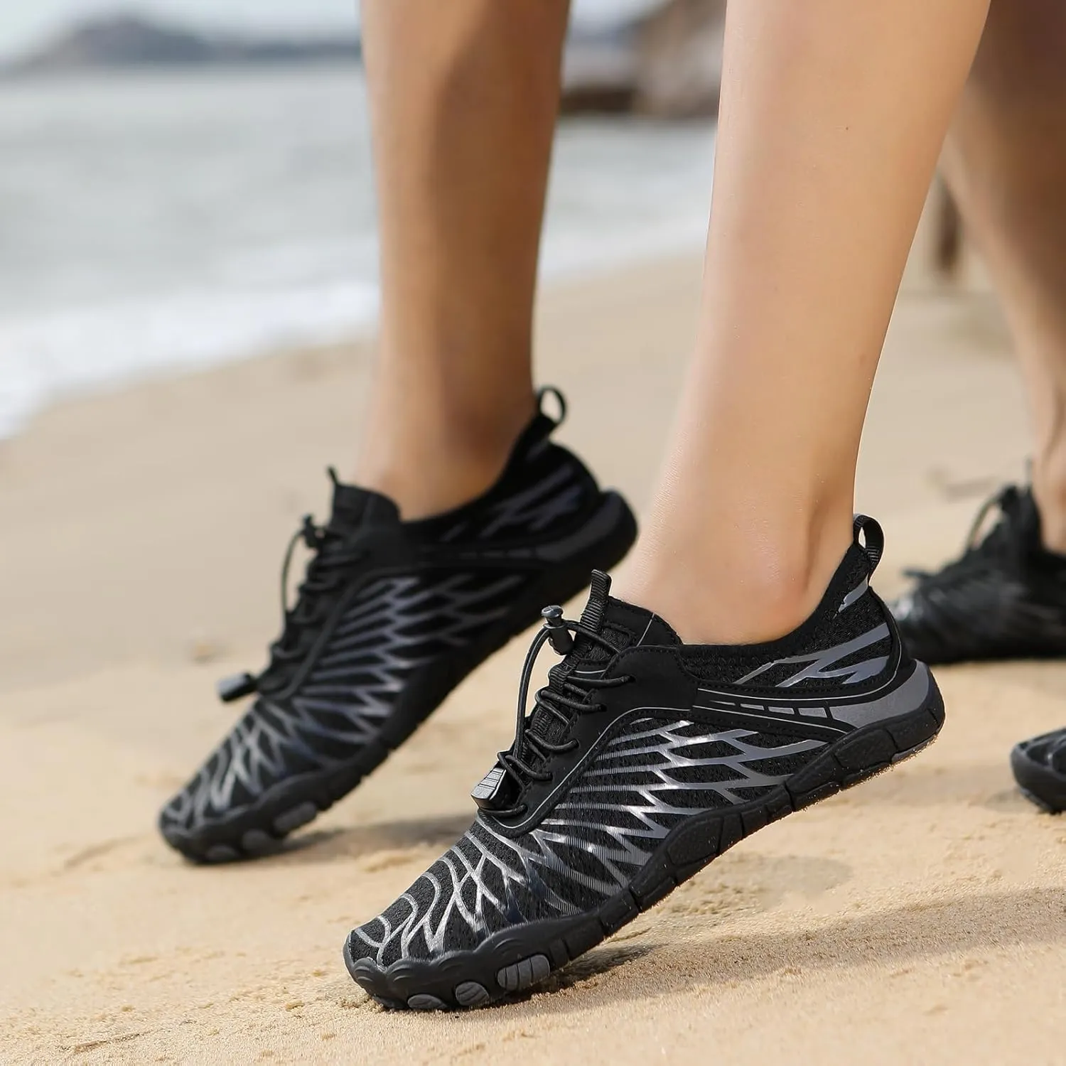 Hiking Barefoot Shoes for Women Men Breathable & Non-Slip Athletic Barefoot Wide Toe Water Shoes Lightweight Perfect for Walking,Running,and Swimming