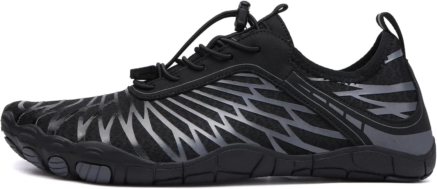 Hiking Barefoot Shoes for Women Men Breathable & Non-Slip Athletic Barefoot Wide Toe Water Shoes Lightweight Perfect for Walking,Running,and Swimming