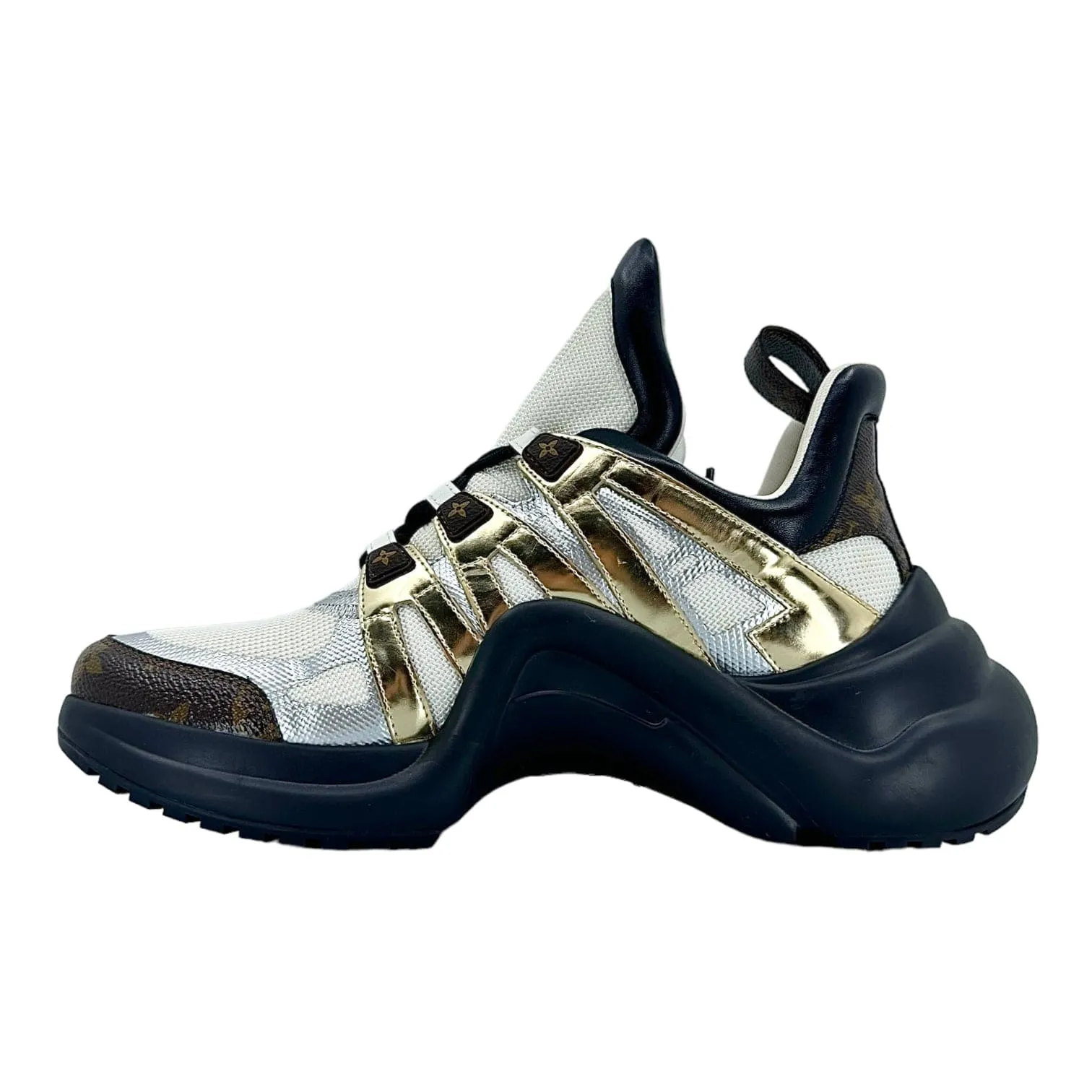 Louis Vuitton LVXLOL LV Archlight Sneaker Black Silver Pre-Owned