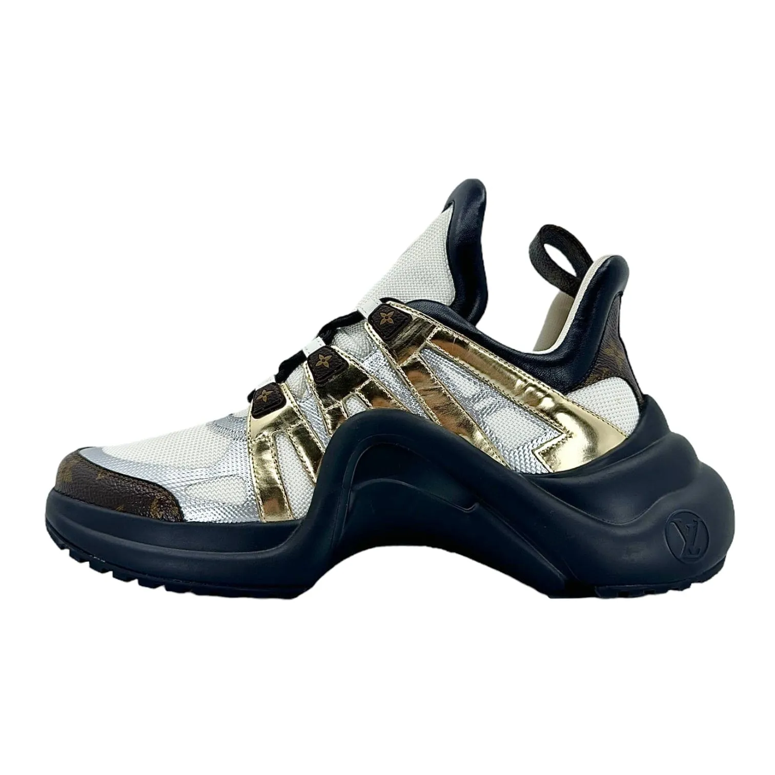 Louis Vuitton LVXLOL LV Archlight Sneaker Black Silver Pre-Owned