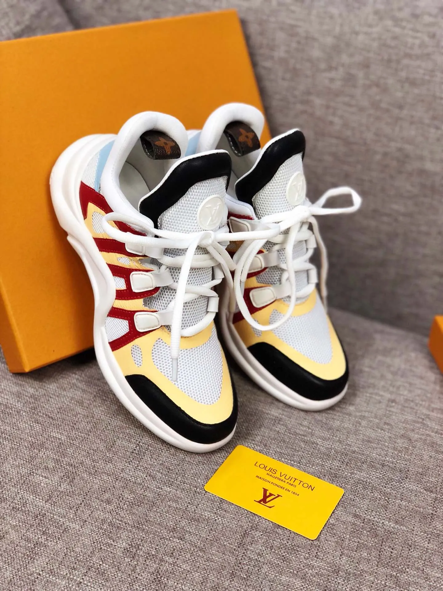 PT - LUV Archlight Red Yellow Sneaker