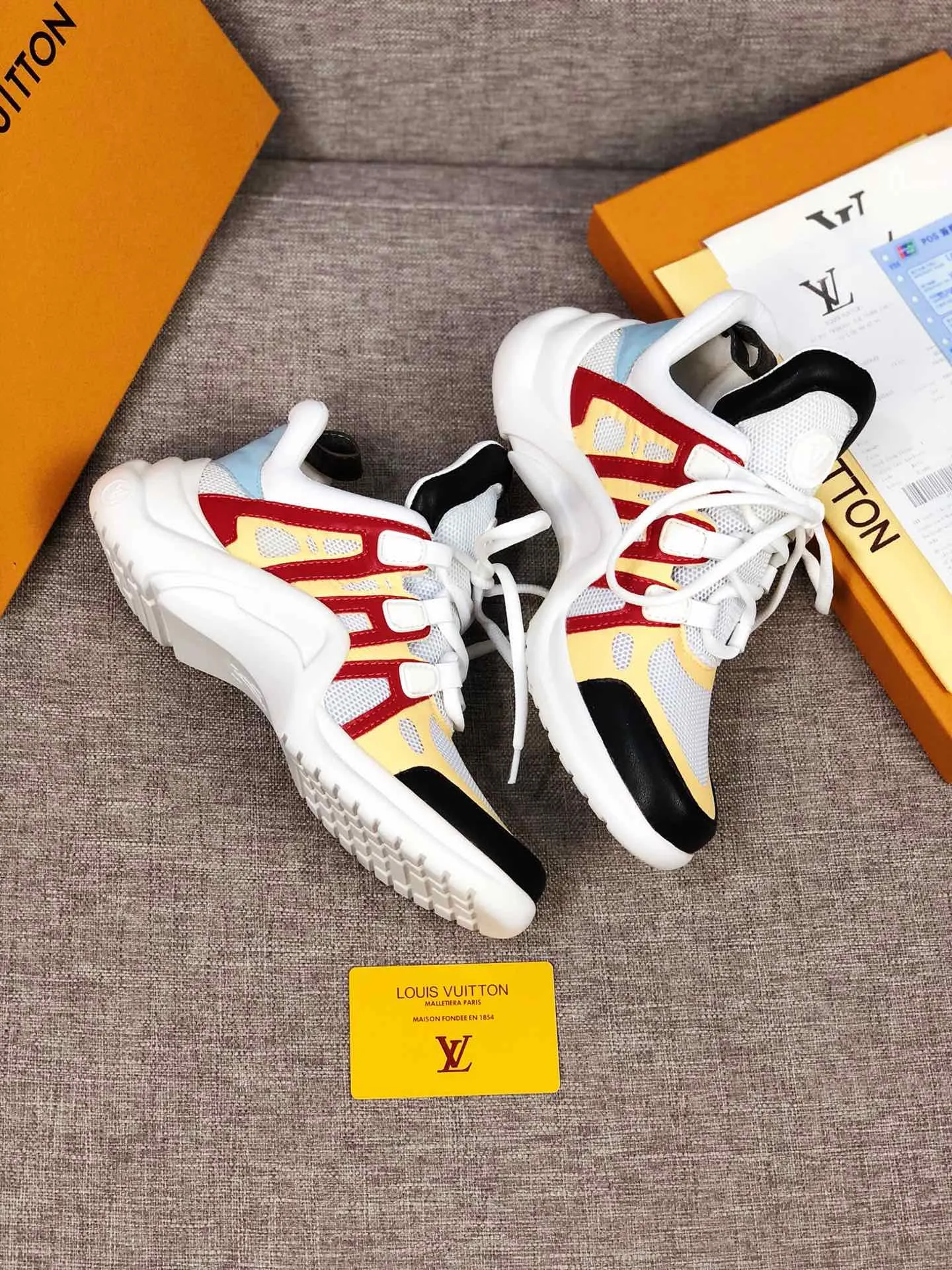 PT - LUV Archlight Red Yellow Sneaker