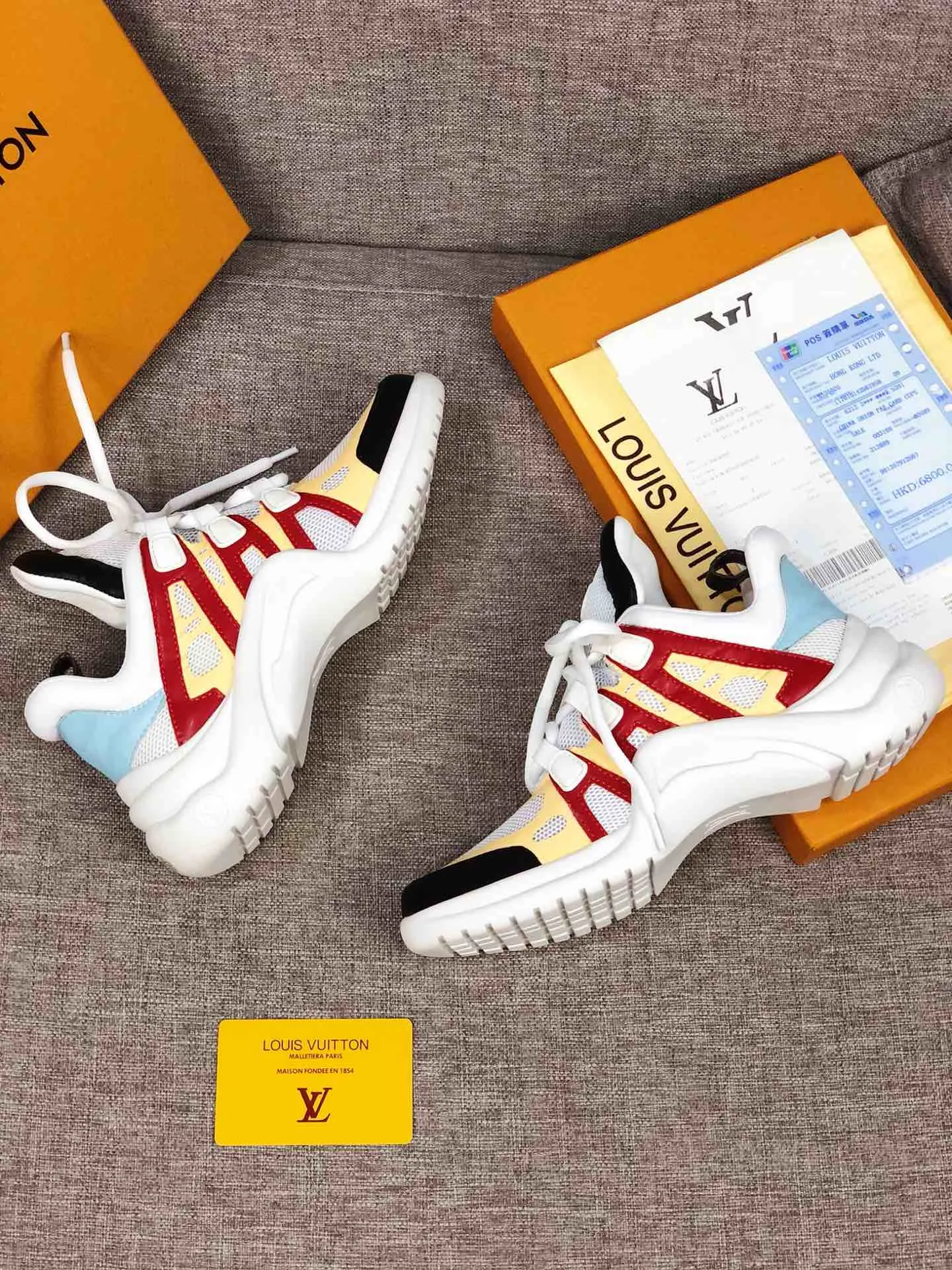 PT - LUV Archlight Red Yellow Sneaker