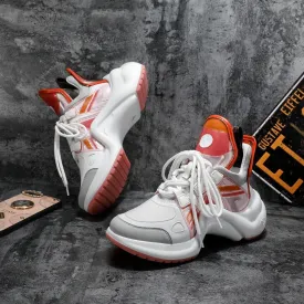 PT - LUV Archlight White Orange Sneaker