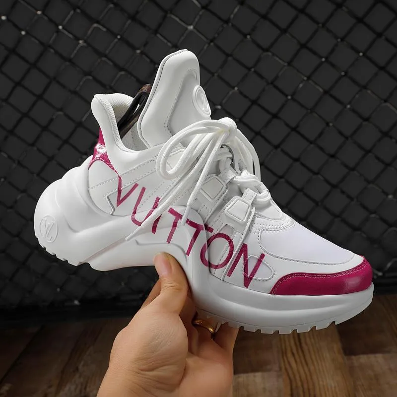 PT - LUV Archlight White Pink Sneaker