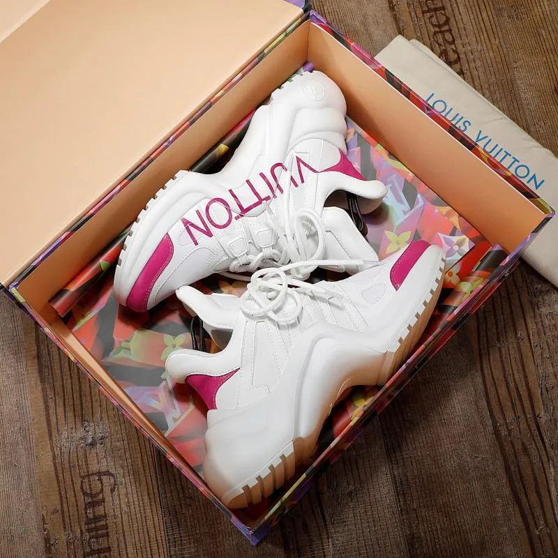 PT - LUV Archlight White Pink Sneaker