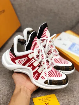 PT - LUV Archlight White Red Brown Sneaker
