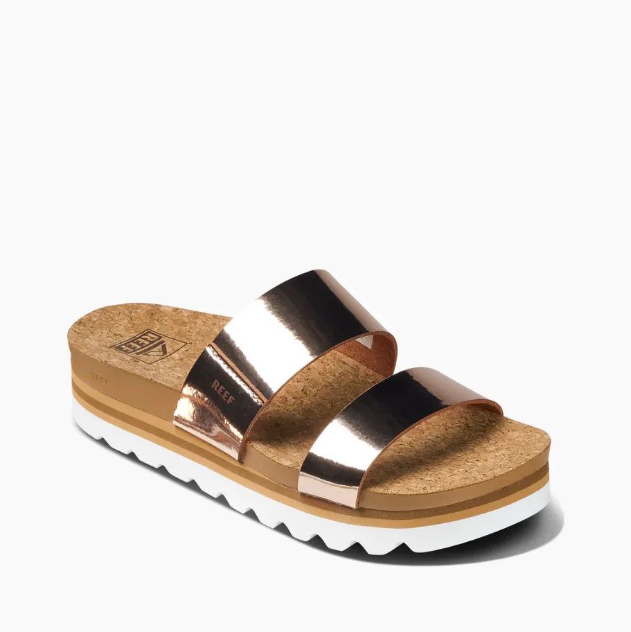 REEF Womens Cushion Vista Hi Slide Sandals