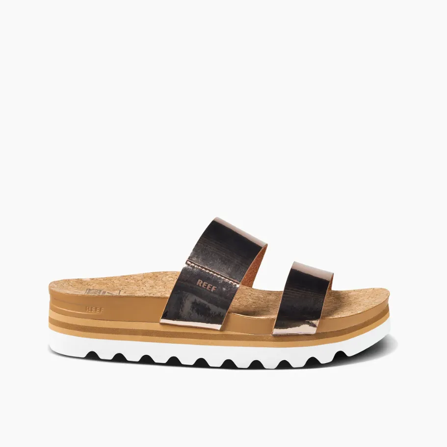 REEF Womens Cushion Vista Hi Slide Sandals