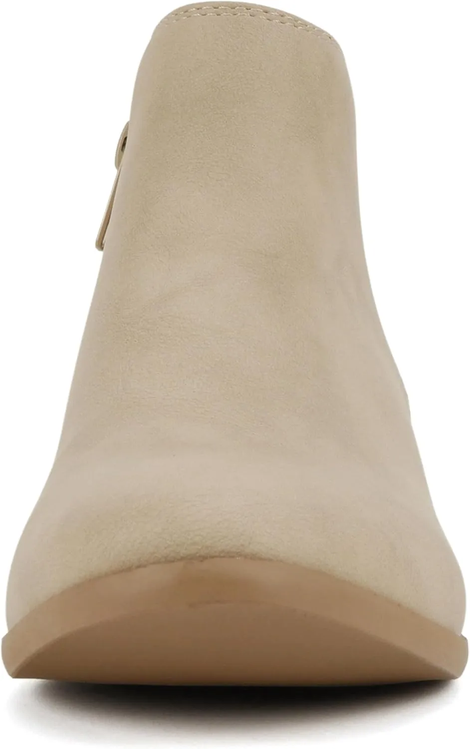 Soda CHARMER ~ Women Pointed Toe Elastic Gore Low Heel Ankle Bootie with Zipper Closure