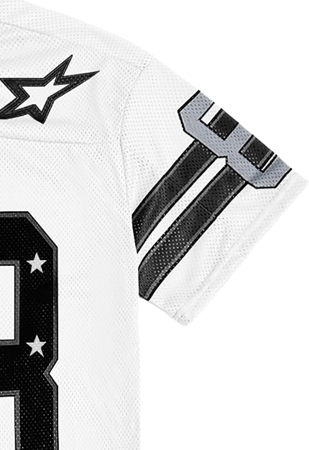 SOLY HUX Mens Jersey Y2k Baggy Shirts Graphic Tees Oversized V Neck Tshirts Summer Tops