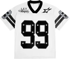 SOLY HUX Mens Jersey Y2k Baggy Shirts Graphic Tees Oversized V Neck Tshirts Summer Tops